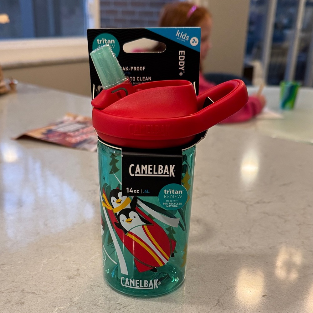 CamelBak Eddy+ Kids Bottle with Penguin Design